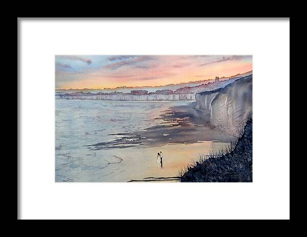 Glenn Marshall Artist Framed Print featuring the painting Love is in the Air by Glenn Marshall