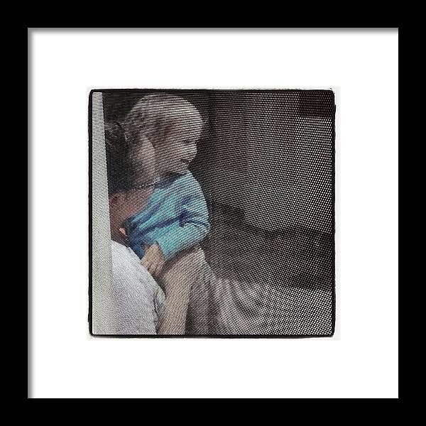 Love Framed Print featuring the photograph #love This Little #girl So Much! Photo by Melissa Garcia