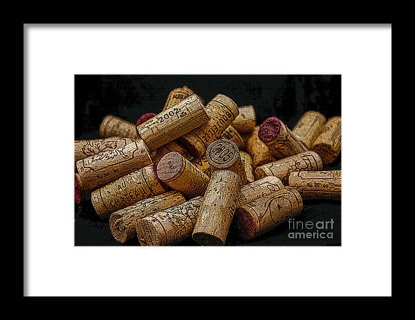Port Framed Print featuring the photograph Loving wine by Patricia Hofmeester