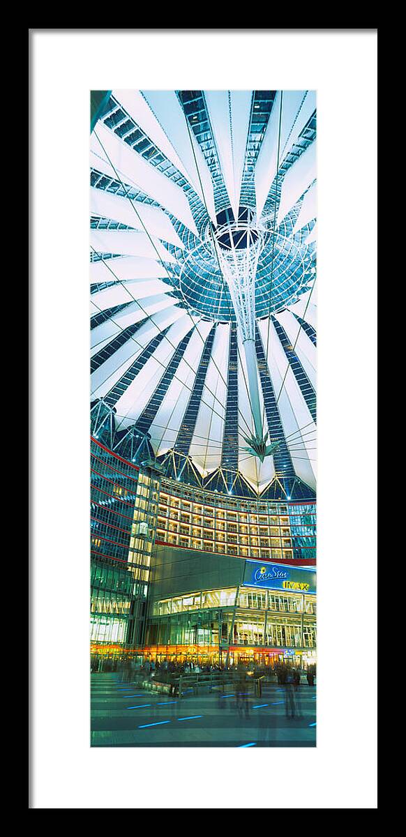 Photography Framed Print featuring the photograph Low Angle View Of The Ceiling by Panoramic Images