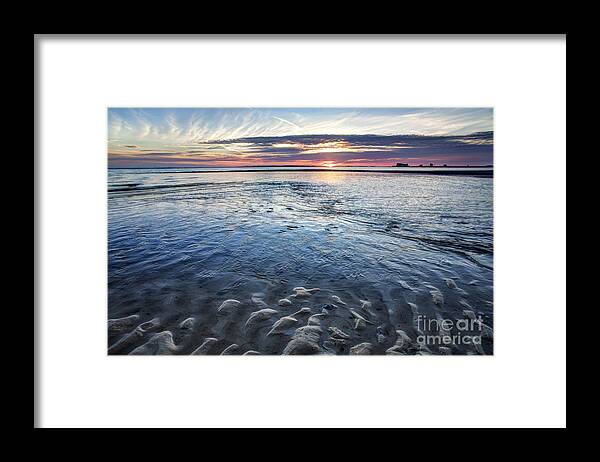 Beach Framed Print featuring the photograph Low Tide East Beach by Joan McCool
