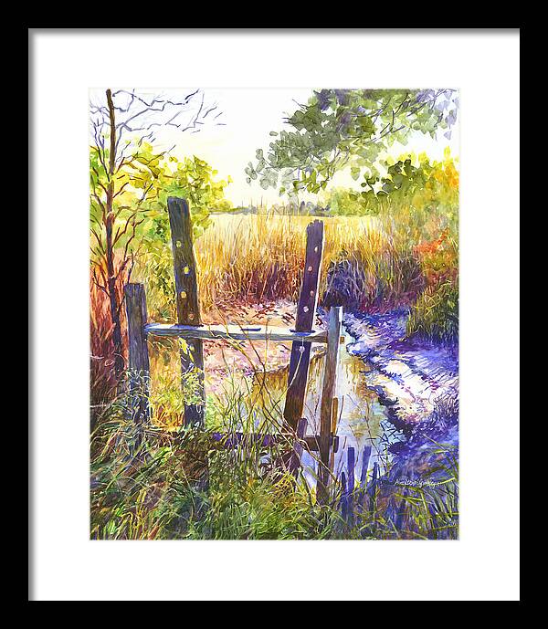Charleston Framed Print featuring the painting Lowcountry Legacy by Alice Grimsley