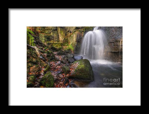 Yhun Suarez Framed Print featuring the photograph Lumsdale Falls 2.0 by Yhun Suarez