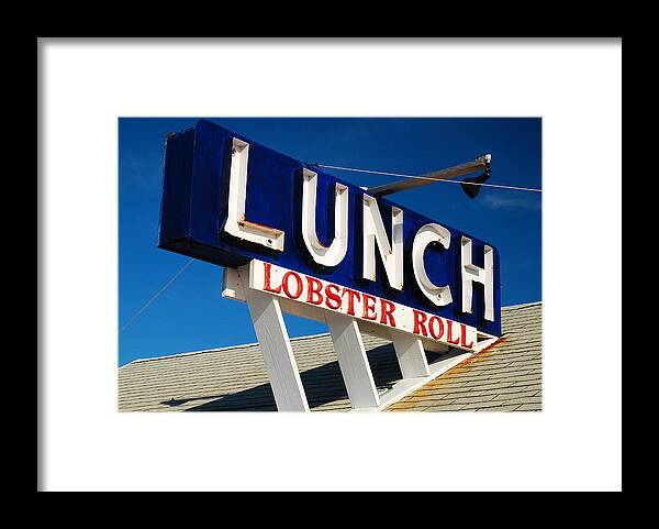 East Framed Print featuring the photograph Lunch Time by James Kirkikis