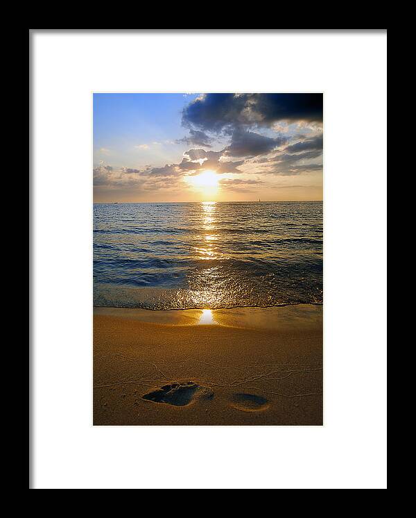 Sand Framed Print featuring the photograph Lwv30062 by Lee Winter