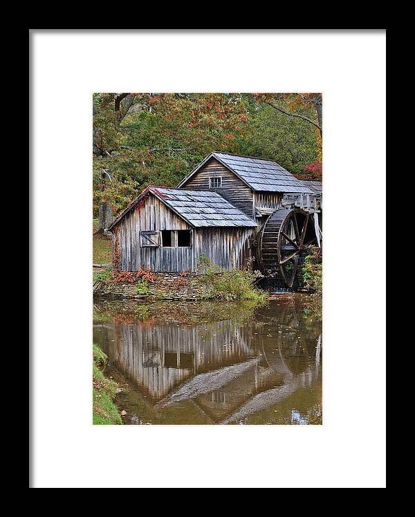 Mabry Mill Framed Print featuring the photograph Mabry Mill by Kelly Nowak