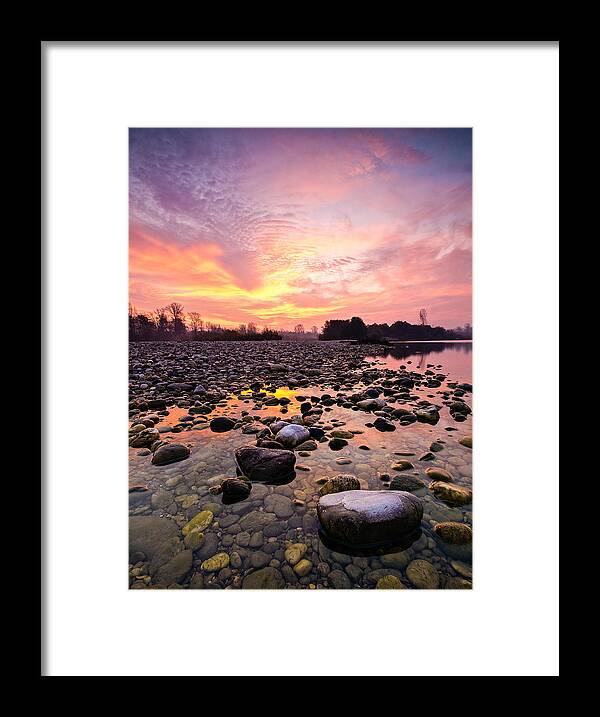 Landscapes Framed Print featuring the photograph Magic morning II by Davorin Mance