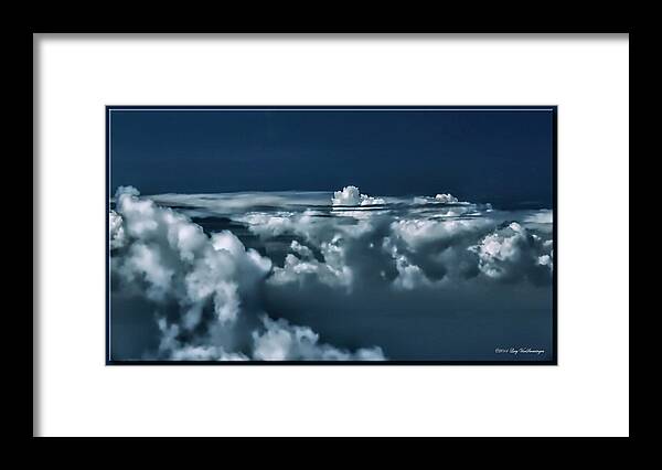 Cloud Framed Print featuring the photograph Magic Ring by Lucy VanSwearingen