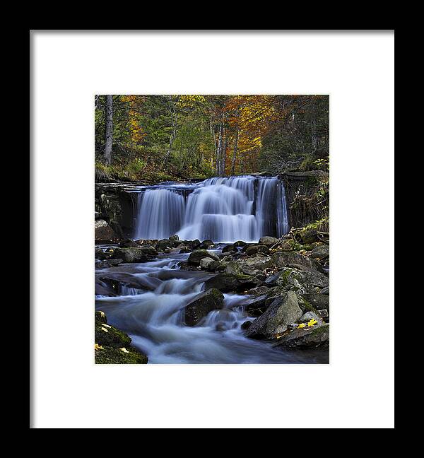 Cascade Framed Print featuring the photograph Magnificent waterfall by Ivan Slosar