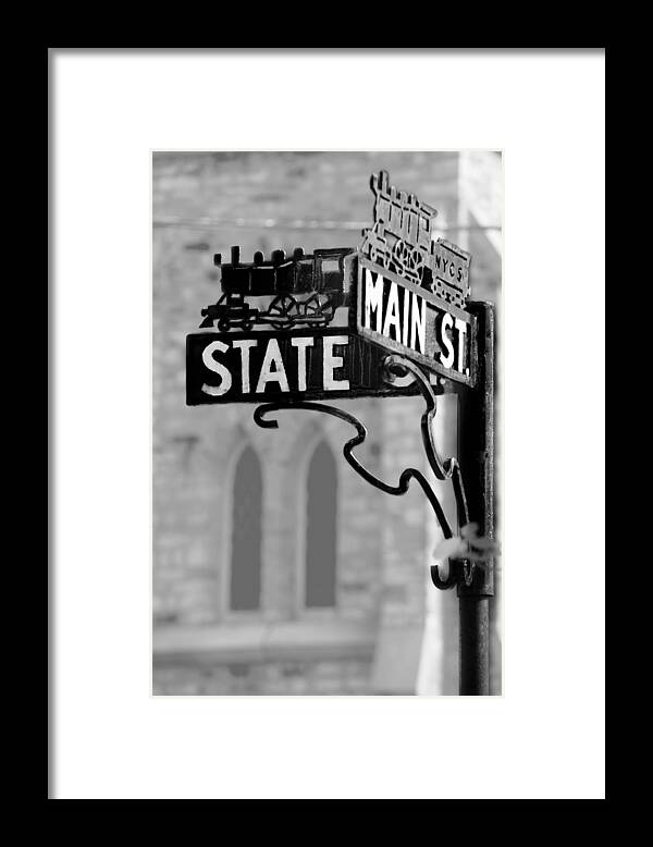Main Street Framed Print featuring the photograph Main St III by Courtney Webster