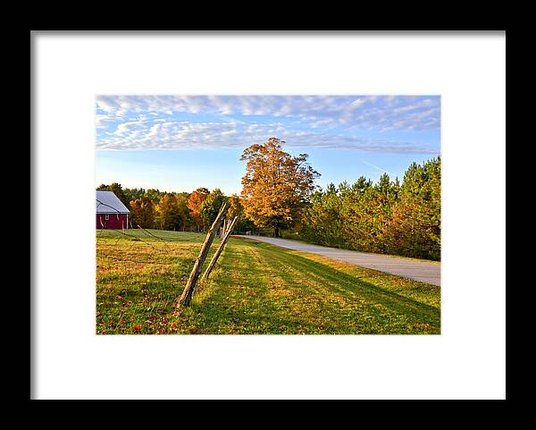Maine Framed Print featuring the photograph Maine Morning by Andrea Platt