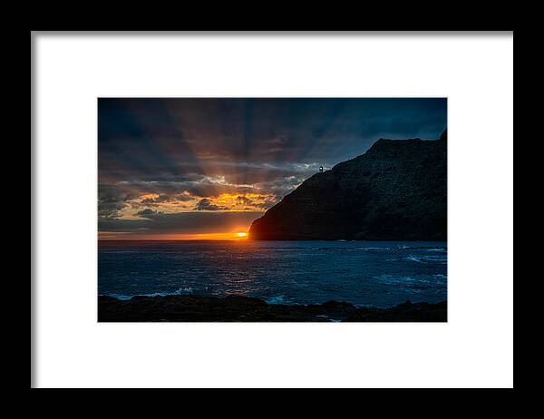 Hawaii Framed Print featuring the photograph Makapuu Sunrise by Dan McManus