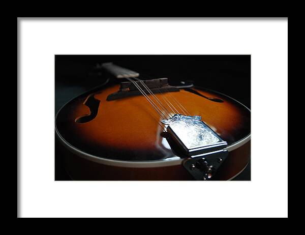 Mandolin Framed Print featuring the photograph Mandolin Dreams by Everett Bowers