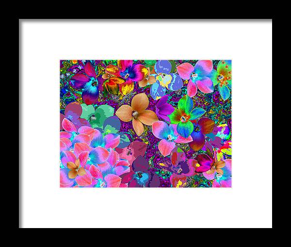 Kenneth James Framed Print featuring the photograph Map of Your Soul and flowered by Kenneth James