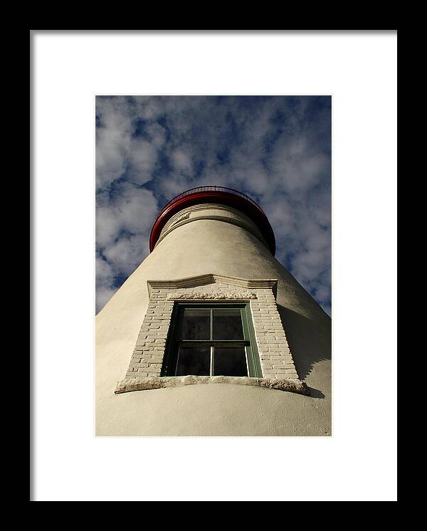 Lighthouse Framed Print featuring the photograph Marblehead Lighthouse by Chuck De La Rosa
