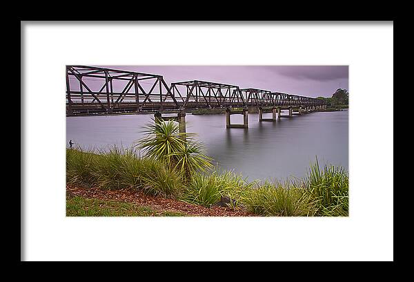 Martin Bridge Framed Print featuring the photograph Martin Bridge 01 by Kevin Chippindall