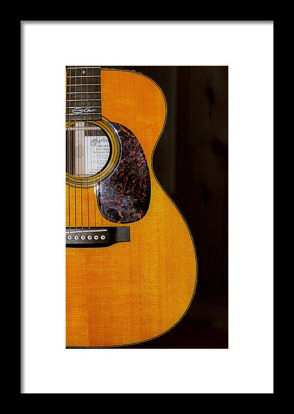 Martin Framed Print featuring the photograph Martin Guitar by Bill Cannon