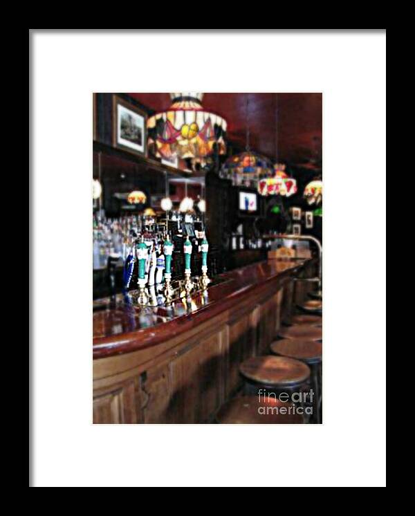 #photography Framed Print featuring the photograph Martins bar in DC 4000 010 by Kip Vidrine