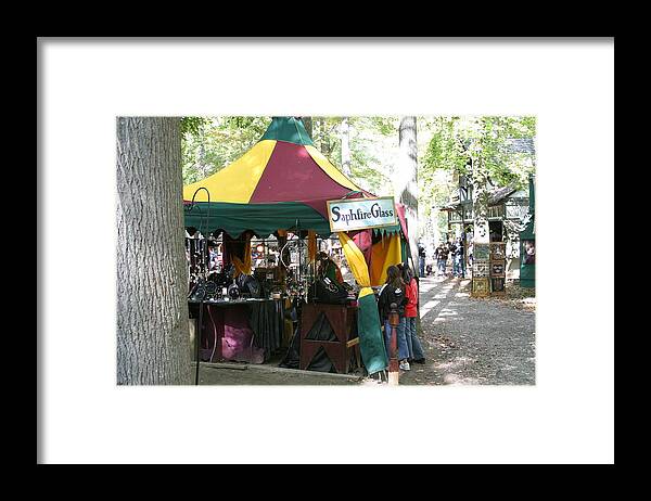 Maryland Framed Print featuring the photograph Maryland Renaissance Festival - Merchants - 121223 by DC Photographer