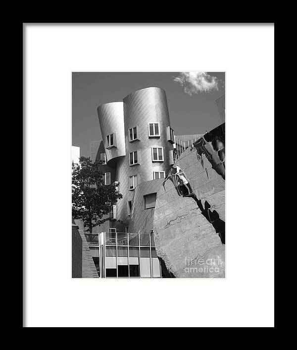 Beaver Framed Print featuring the photograph Massachusetts Institute of Technology Stata Center by University Icons