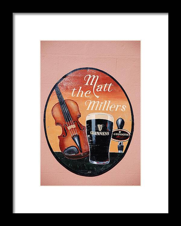 Pub Framed Print featuring the photograph Matt the Millers Pub in Kilkenny Ireland by Norma Brock