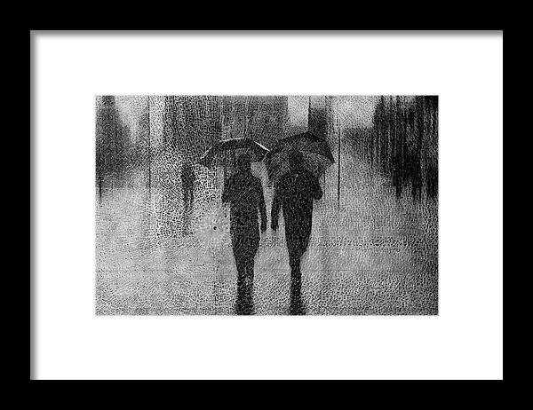 Umbrella Framed Print featuring the photograph May The Odds Be Ever In Your Favor! by Roswitha Schleicher-schwarz