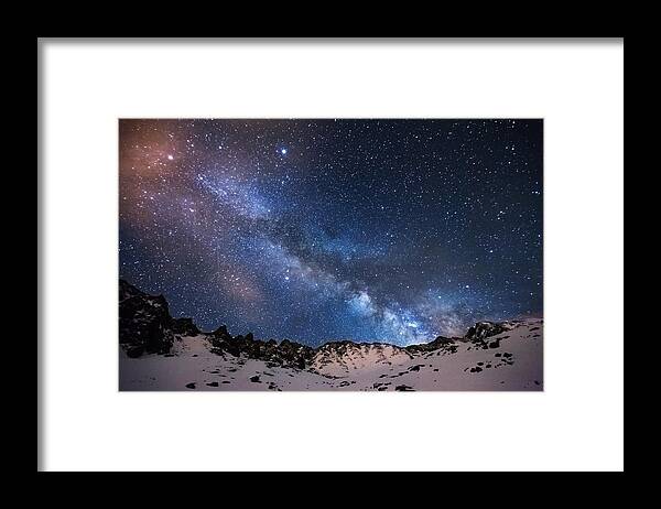 Colorado Framed Print featuring the photograph Mayflower Gulch Milky Way by Darren White