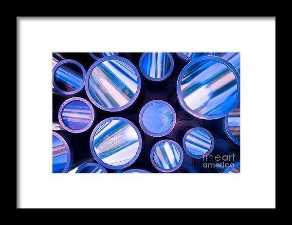 Abstract Framed Print featuring the photograph Me and the Kaleidoscope by Jonathan Nguyen