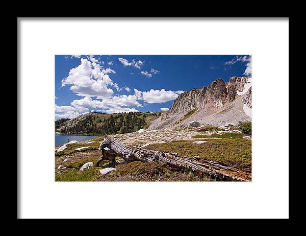 Wyoming Framed Print featuring the photograph Medicine Bow Range by Gerald DeBoer