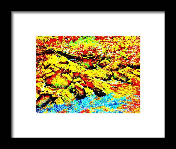 Landscape Framed Print featuring the photograph Mellow Yellow 73 by George Ramos