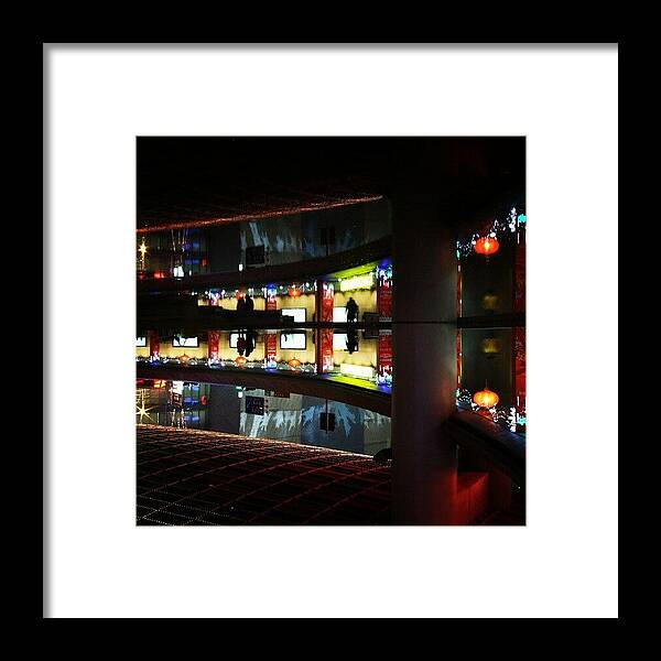 Shadows Framed Print featuring the photograph #memories #natural #reflections No by Lion Campbell