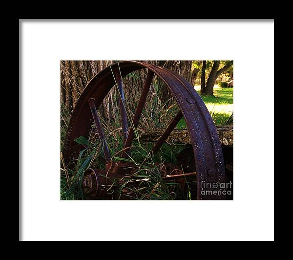 Rustic Framed Print featuring the photograph Memories Past by J L Zarek