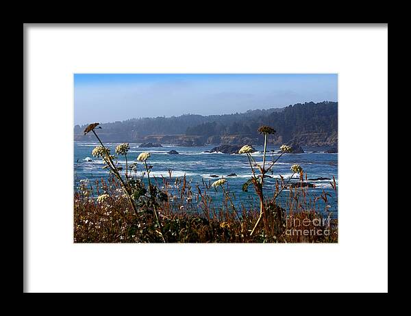 Mendocino Coast Framed Print featuring the photograph Mendocino Coast by Patrick Witz