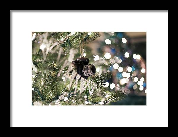 Ornament Framed Print featuring the photograph Merry Xmas shutterbugs by Edward Kreis