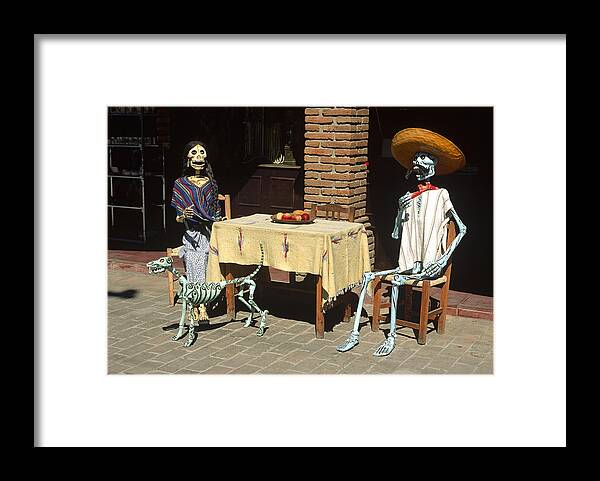 Americas Framed Print featuring the photograph Mexican Antique Family by Roderick Bley