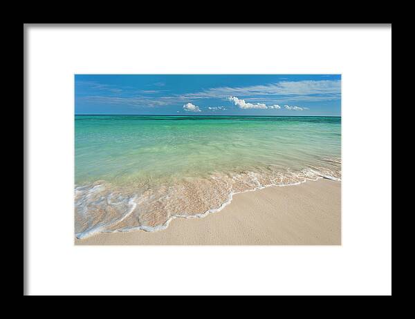 Scenics Framed Print featuring the photograph Mexico, Yucatan, Sandy Beach And by Tetra Images
