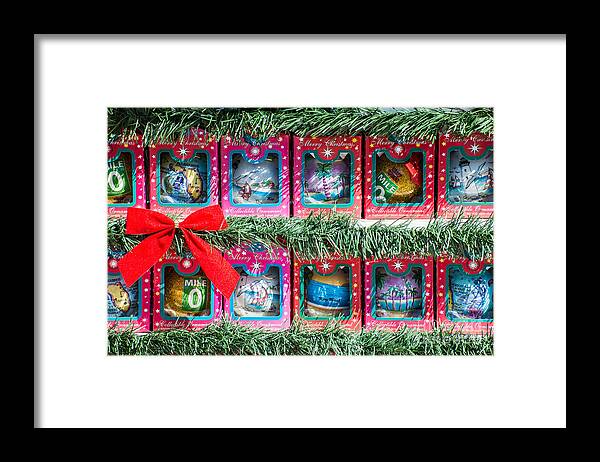 America Framed Print featuring the photograph Mile Marker 0 Christmas Decorations Key West 4 by Ian Monk