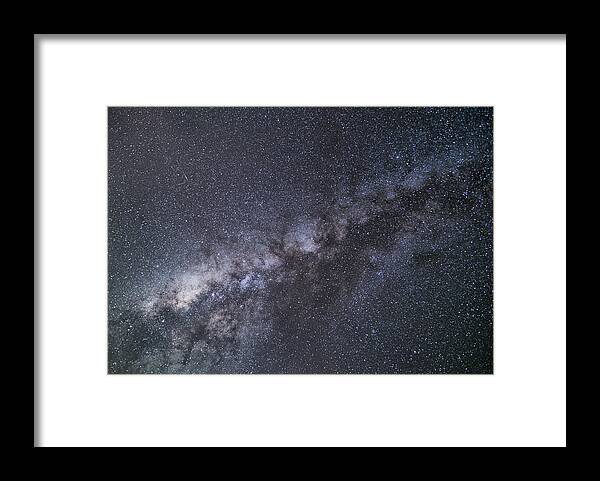 Majestic Framed Print featuring the photograph Milky Way From Teno by Arsenio Marrero