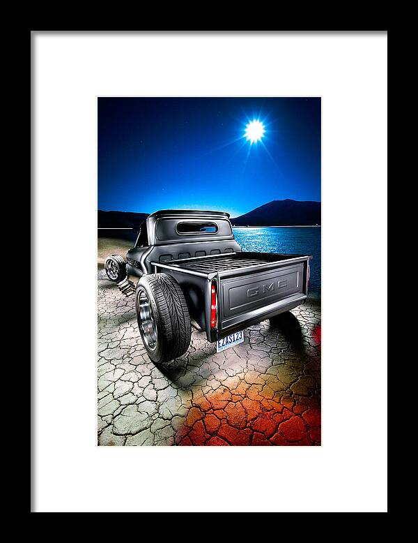 Millers Chop Shop Framed Print featuring the photograph Millers Chop Shop 1964 GMC Easy As 123 by Yo Pedro