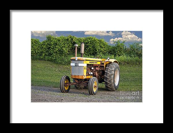 Farm Framed Print featuring the photograph Minneapolis Moline by David Arment