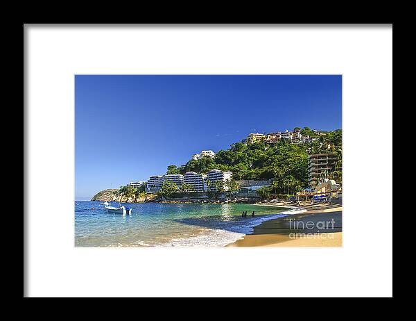 Mexico Framed Print featuring the photograph Mismaloya by Elena Elisseeva