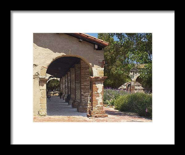 California Framed Print featuring the photograph Mission by Steve Ondrus