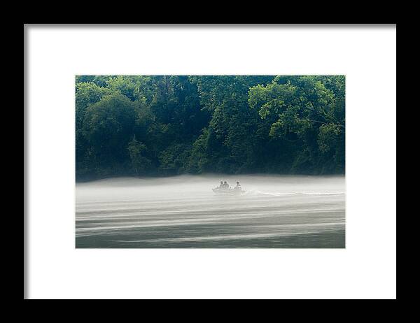 Whiteriver Framed Print featuring the photograph Gone Fishing by Annette Hugen