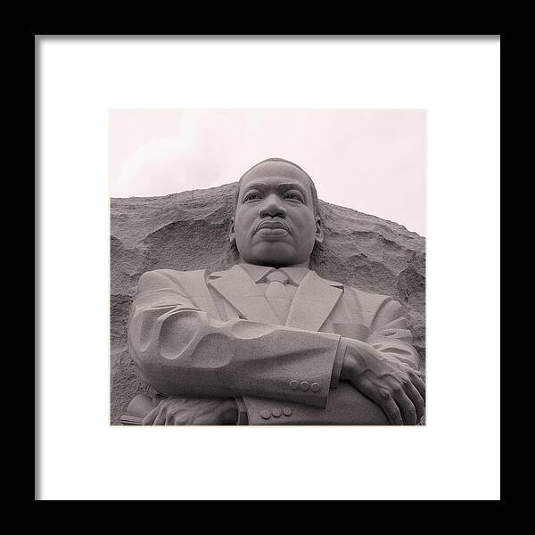 Martin Luther King Jr Framed Print featuring the photograph Mlk Jr.1 by Joseph Hedaya