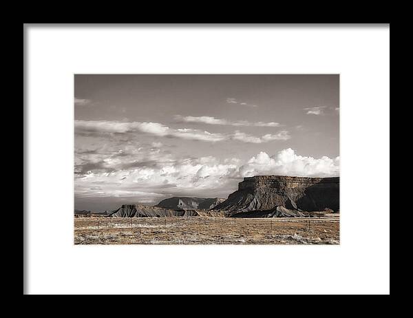 Utah Framed Print featuring the photograph Moab Vista by Allan Van Gasbeck