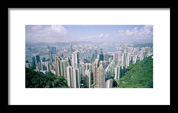 Hong Kong Framed Print featuring the photograph Modern Hong Kong by Shaun Higson