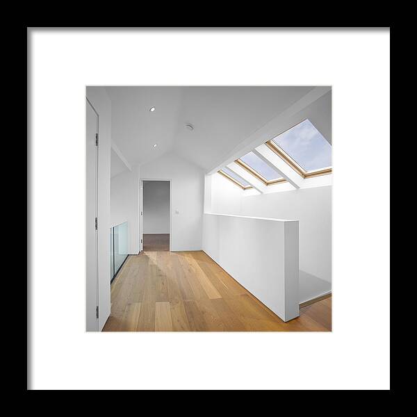 Empty Framed Print featuring the photograph Modern Loft Conversion by Sturti