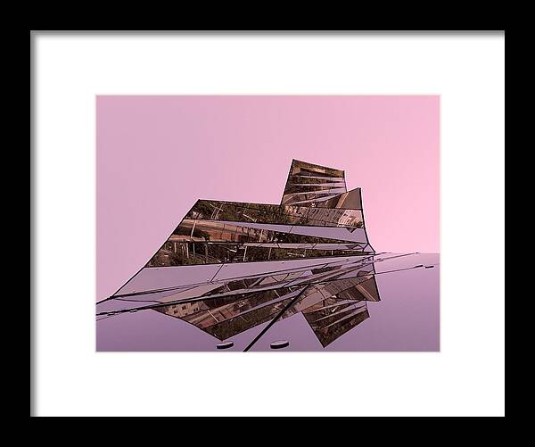 Europe Framed Print featuring the photograph Modern Reflections ... by Juergen Weiss
