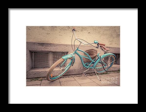 Antique Framed Print featuring the photograph modern retro III by Hannes Cmarits