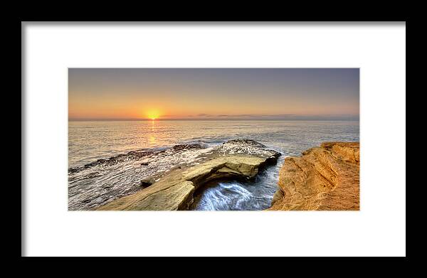 Point Loma Framed Print featuring the photograph Moments Pass by Anthony Citro